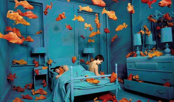 Sandy Skoglund, che trasforma la foto in un set onirico