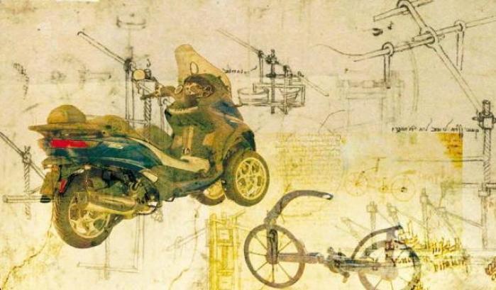 Leonardo era un genio? Agostinelli sulle sue tracce con lo scooter