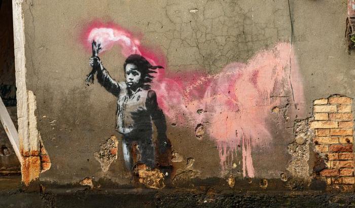 Le opere dello street artist Banksy in mostra a Palazzo Tarasconi di Parma