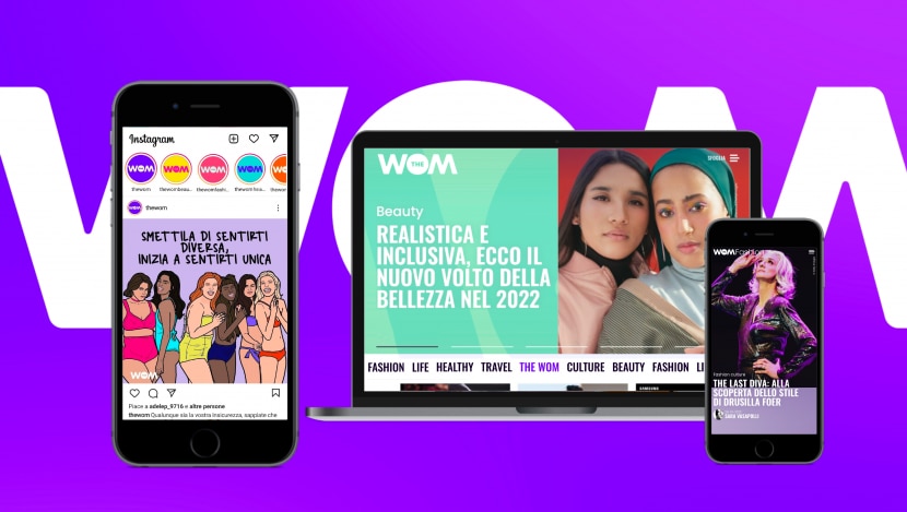 “The Wom”, il nuovo brand digitale pensato per le nuove generazioni