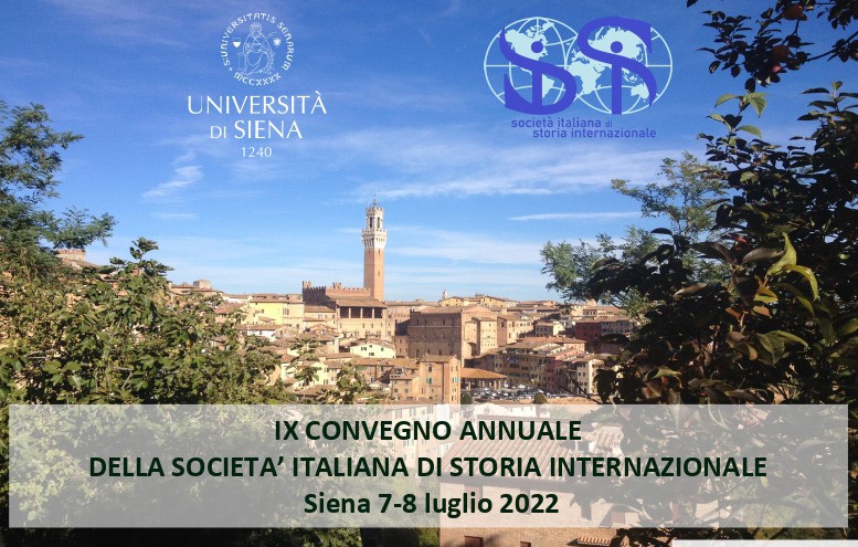 A Siena il convegno della Società italiana di storia internazionale