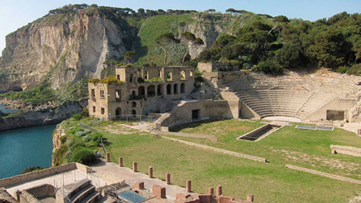 Napoli: nella Villa del Pausilypon ritrovato il salone del cavaliere campano Publio Vedio Pollione