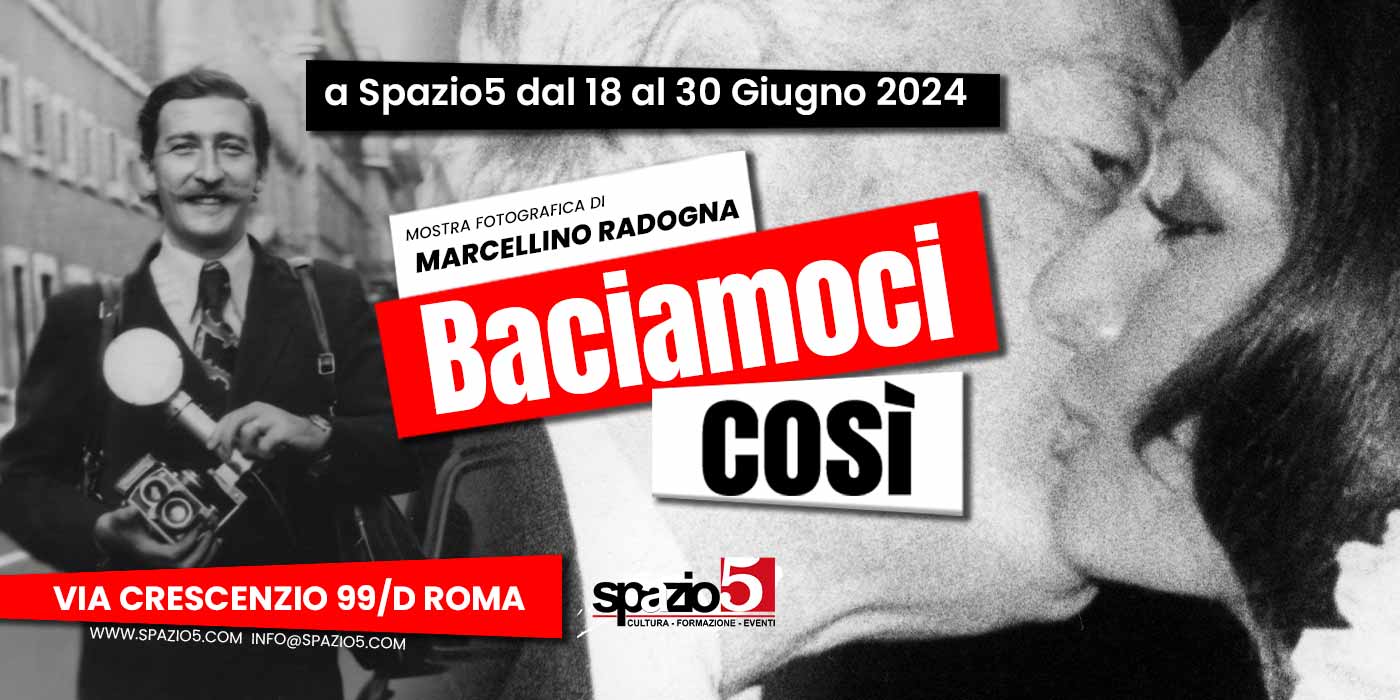 ''Baciamoci così'', la nuova mostra di Marcellino Radogna