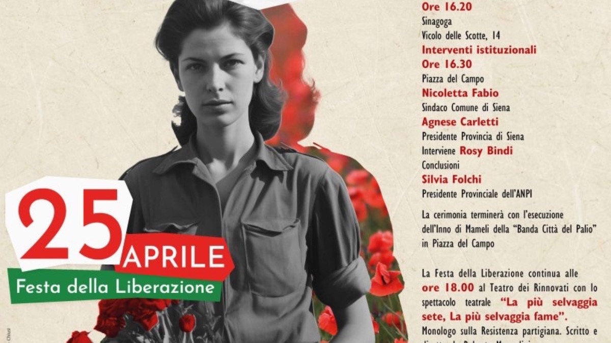 Siena celebra la Liberazione: le università protagoniste tra memoria, attualità e impegno civile