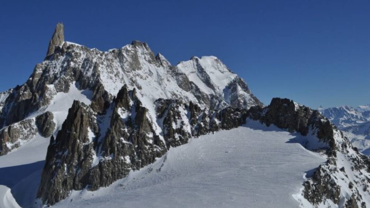 Mone Bianco Il riscaldamento globale sta abbassando la vetta del Monte Bianco