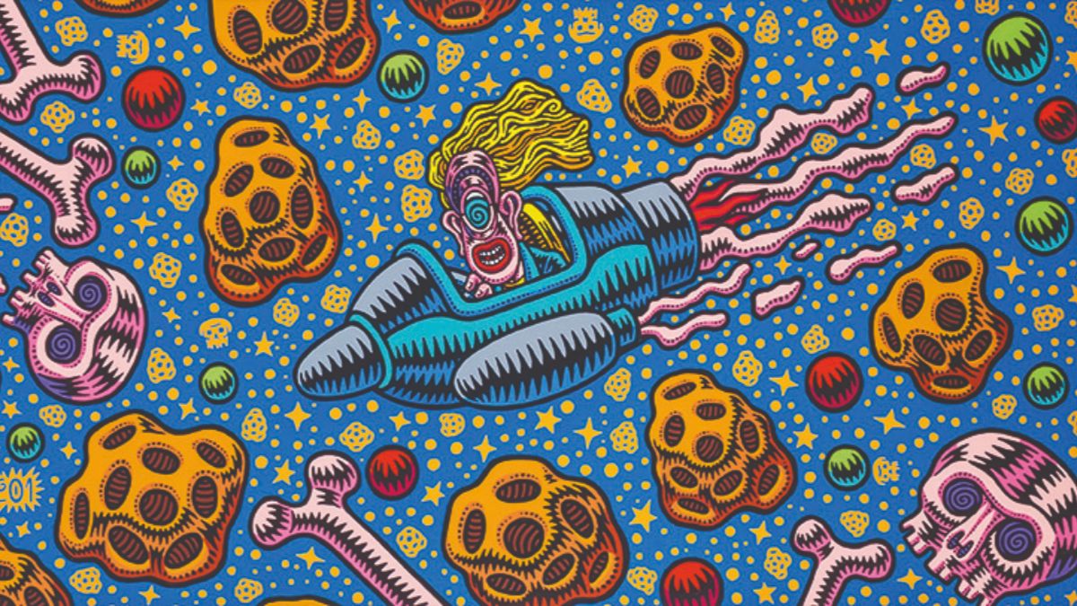 Prof.BadTrip (1) Gianluca Lerici al Mart: la controarte di Professor Bad Trip vent’anni dopo