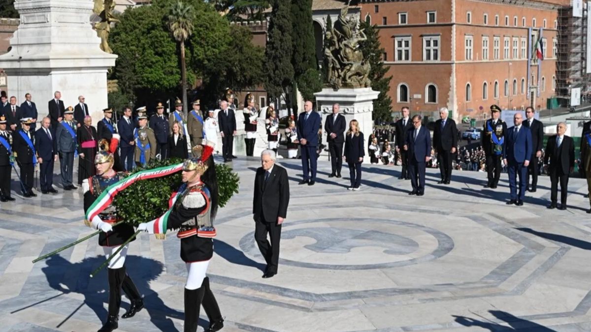 25 aprile, Mattarella a San Severino Marche e all’Altare della Patria