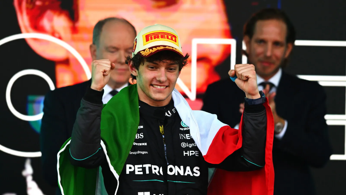 Kimi Antonelli trionfa a Montecarlo