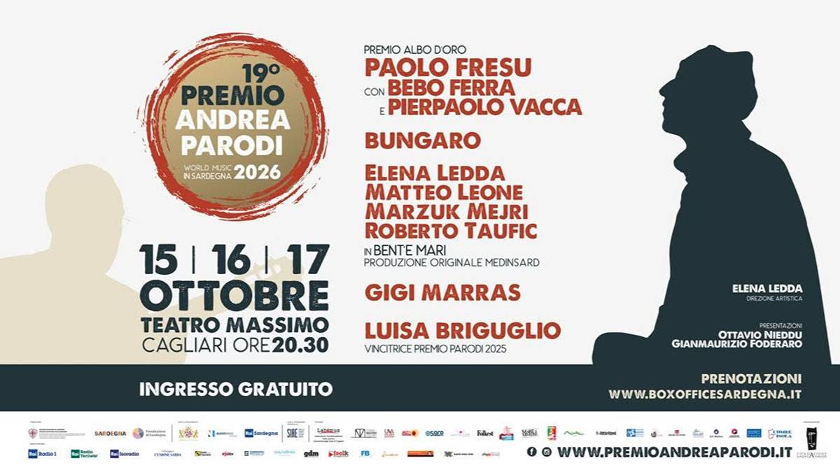 Al Premio Andrea Parodi un omaggio di Paolo Fresu e altri grandi artisti Al Premio Andrea Parodi un omaggio di Paolo Fresu e altri grandi artisti